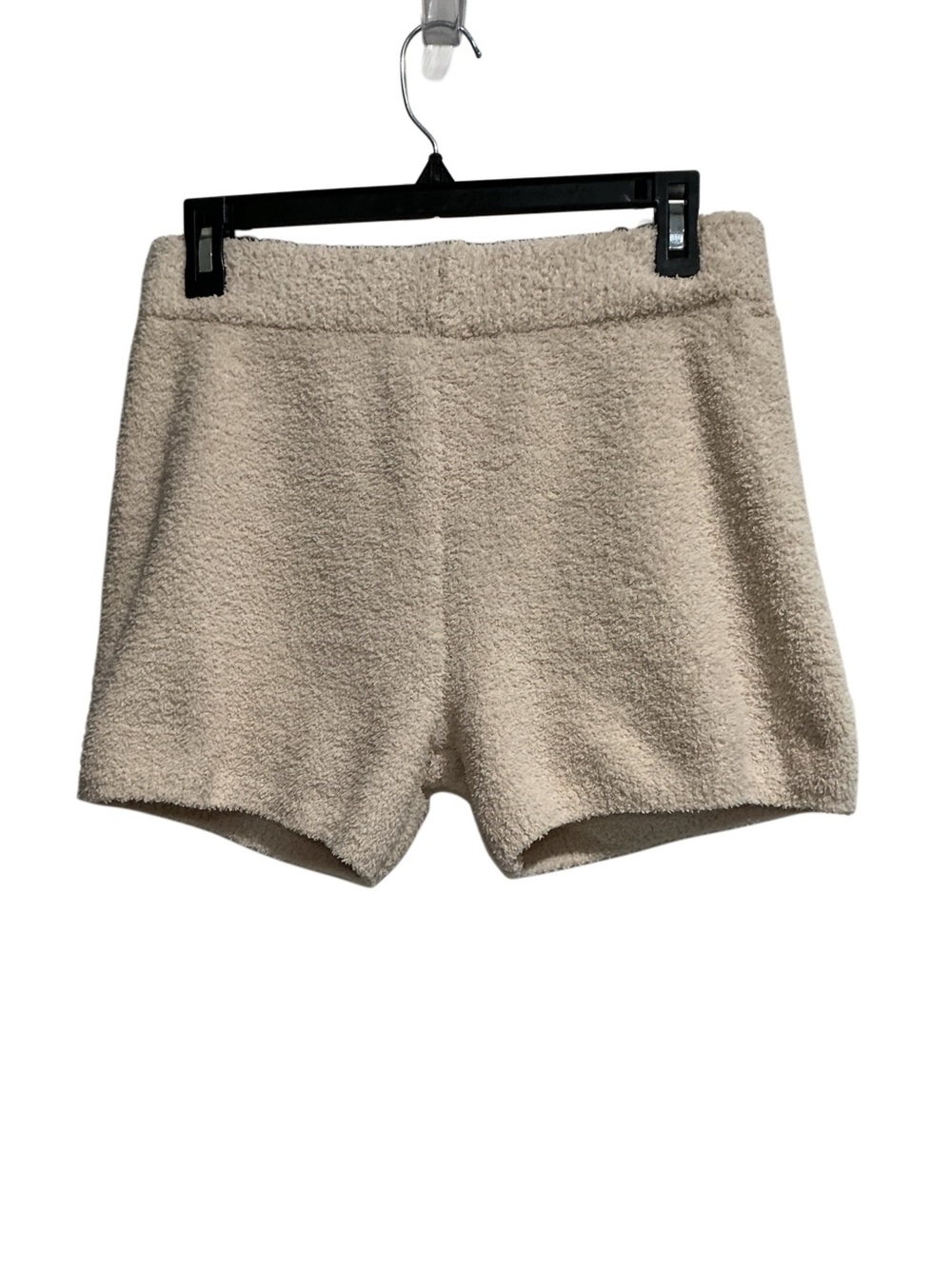 Cupcakes and Cashmere Cozy Knit Shorts Cream High-Waisted‎